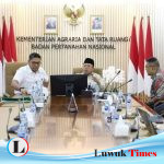 Bahas Intergrasi Data Pertanahan dan Pertanian, Menteri Nusron Terima Audiensi Wamentan Sudaryono