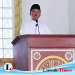 Menteri Nusron Jadi Khatib Shalat Jumat di Masjid Tangerang Banten