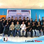 Warek III Kisman Karinda, Resmi Lantik Pengurus HMJ FISIP Unismuh Luwuk