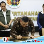 Wamen Ossy Resmikan Gedung Arsip Kantah Kabupaten Majalengka