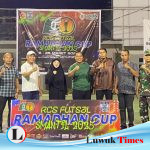 Pesan Bupati Melalui Kadispora Banggai pada Pembukaan Futsal Ramadan Cup Smantil Luwuk