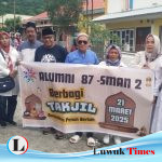 Alumni SMA 2 Angkatan 87 Berbagi Takjil di Luwuk