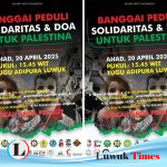 20 April 2025, Aksi Solidaritas dan Doa untuk Palestina di Luwuk