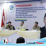 Pesan Menteri Nusron, Kepala Kantor Harus Jadi Duta Informasi ATR/BPN