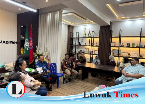 Rektor Unismuh Luwuk Sambut Hangat Kunjungan SKK Migas