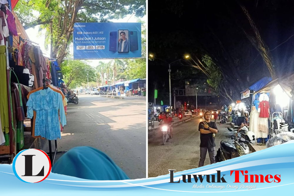Lapak Ramadan di Luwuk Banggai
