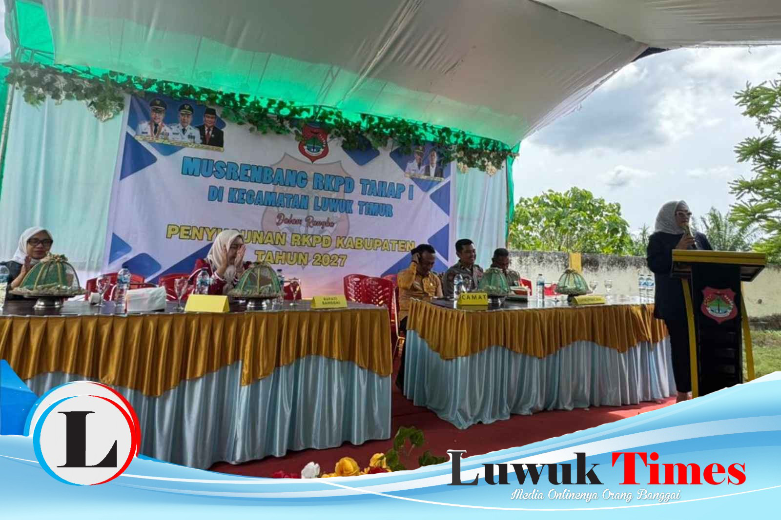 Batia Sisilia Hadjar melaksanakan Musrenbang RKPD Tahap I di Kecamatan Luwuk Timur Kabupaten Banggai, Kamis (12/2/2026). (Foto Istimewa)