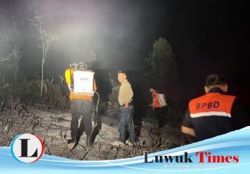 Respons Kilat Tim BPBD Banggai Di bawah Komando Rifai Mahiwa Sukses Jinakkan Karhutla Salodik