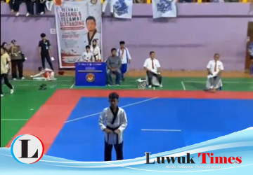 VIDEO: Aksi Spektakuler Ben Xavier Hipnotis Penonton Banggai Open Taekwondo Championship di Luwuk