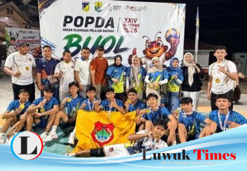 Dendam Terbalas Manis! Tumbangkan Parimo, Voli Putra Banggai Segel Emas Popda XXIV Sulteng