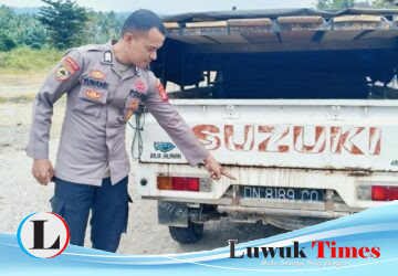 Mobil Pick Up Tabrak Bocah Pejalan Kaki di Kintom