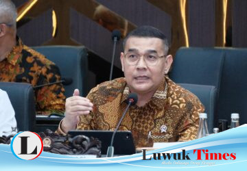 Wamen Ossy Rapat Kerja Bersama Baleg DPR RI Bahas Penyusunan RUU Reforma Agraria