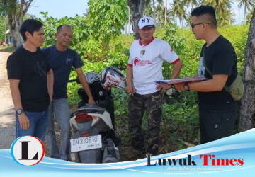 Pastikan Kesesuaian Pemanfaatan Tanah, Kantah Banggai Lakukan Tinjau Lapang Pertek di Desa Biak