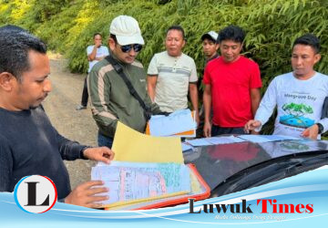 Respon Cepat Aduan Masyarakat, Kantah Banggai Laksanakan Penelitian Lapangan Pertanahan di Desa Rata