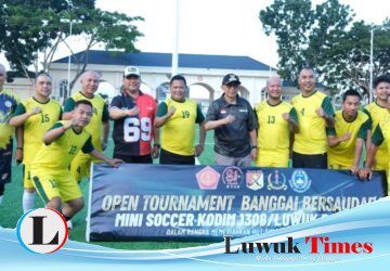 Ganas! Alfian Hat-Trick, Skuad OPD Banggai Libas Kodim 1308/LB Skor 5-2