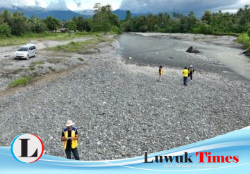 Dinas PUPR Banggai Petakan Sebaran Material Alam, Permudah Perencanaan Proyek Infrastruktur