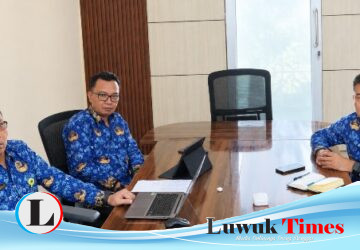 Percepat Sertipikasi Aset Pemda, Kantah Banggai Ikuti Rapat Koordinasi Daring Bersama Kanwil BPN Sulteng