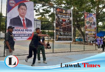 PBVSI Banggai dan TNI Bersinergi, Kepedulian Agus Damalante Lestarikan Semangat Voli Putri di Gelora Luwuk
