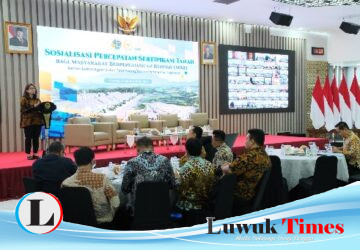 Sosialisasi Percepatan Sertipikasi Tanah bagi MBR, Kejar Target 3 Juta Bidang