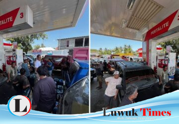 Antrean Mengular hingga Ganggu Jalan Trans, SPBU Sidomakmur Diduga Lebih Utamakan Jerigen Dibanding Kendaraan