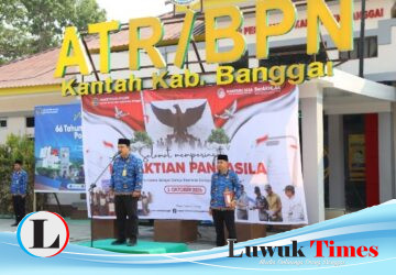 Perkokoh Persatuan dan Kesatuan, Kantah Banggai Gelar Upacara Peringatan Hari Kesaktian Pancasila 2026.