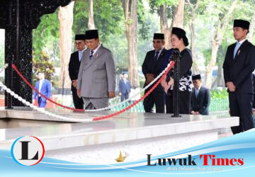 Khidmat di Lubang Buaya, Presiden Prabowo Pimpin Upacara Hari Kesaktian Pancasila dan Resmikan Museum Wajah Baru