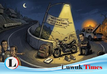 Tragedi Tengah Malam di Turunan Desa Bunga, Pelajar 17 Tahun Tewas Usai Hilang Kendali di Jalan Trans Sulawesi