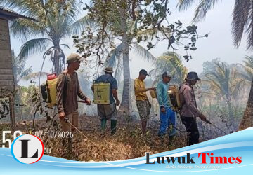 Luwuk Timur Diintai Jago Merah Dua Kali, Polisi Buka Suara usai Lahan 5 Hektare Hangus