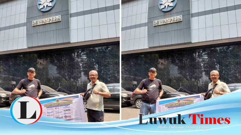 Menembus Jarak dan Merawat Asa, Ketika Personel Paguyuban Wartawan Banggai Mengetuk Pintu Dewan Pers