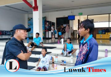 Pantau Persiapan Atlet Porprov di Palu, KONI Banggai Beri Dukungan Moral dan Bingkisan Motivasi