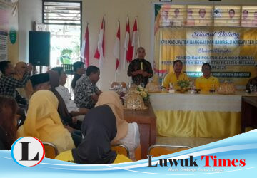 Golkar Banggai Gelar Temu Kader dan Konsolidasi Organisasi, Warga Siap-Siap Terima 1.000 Paket Sembako Gratis
