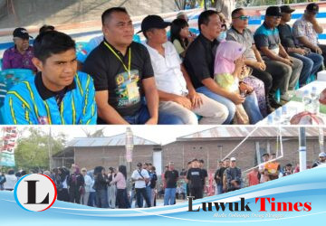 19 Tim Siap Bantai-Bantaian di Turnamen Voli HUT Kecamatan Luwuk Selatan, Pemain Porprov Turun Gunung