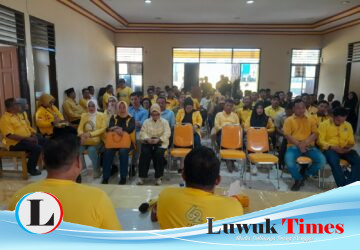 Kantongi Modal 11 Kursi Pileg 2024, Golkar Banggai Tahun Depan Mulai Rekrutmen Caleg Pemilu 2029