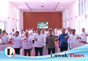 Memperkuat Ketersediaan Data Pertanahan dan Penatagunaan Tanah, Kanwil BPN Sulteng Gelar Rapat Integrasi NPGT