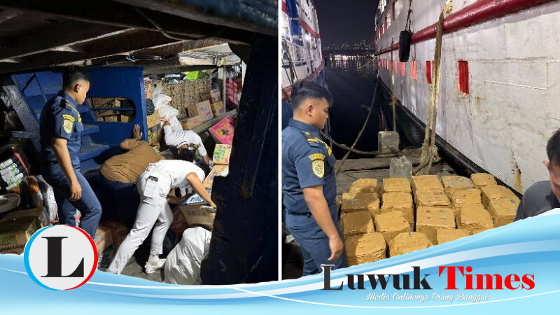 Demi Keselamatan Pelayaran, KUPP Luwuk dan KPPP Tindak Tegas Ratusan Tabung LPG Terselubung di Kapal KM Gracelia