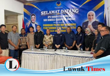 Jemput Bola Pemutakhiran Data Sipol di Partai NasDem, Batia Sisilia Hadjar Acungi Jempol Inovasi KPU Banggai