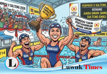 Meski Kuota tak Penuh, Cabor Renang Banggai Yakin Pertahankan Juara Umum di Porprov X Sulteng