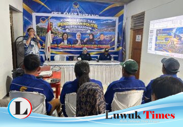 Kokohkan Barisan hingga Akar Rumput, NasDem Banggai Tegaskan Komitmen Hadir dan Berjuang Demi Rakyat