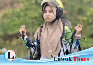 Mantan Atlet Karate Banting Setir ke Paralayang, Eulistina Djanun Siap Harumkan Nama Banggai di Porprov-X Sulteng