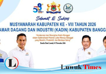 Kadin Banggai Gelar Mukab ke-VIII, Ketua Panitia Agus Damalante Garansi Acara Berlangsung Sukses dan Solid