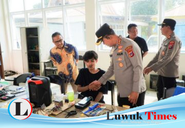 Bukan Cuma Jaga Keamanan, Polresta Banggai Juga Bantu Warga Cari Kerja