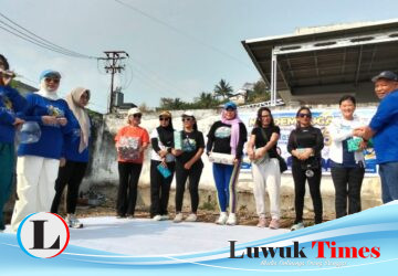 Sambut HUT ke-15, Partai NasDem Banggai Gelar Senam Bersama